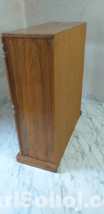 সেগুন কাঠ জুতার রেক